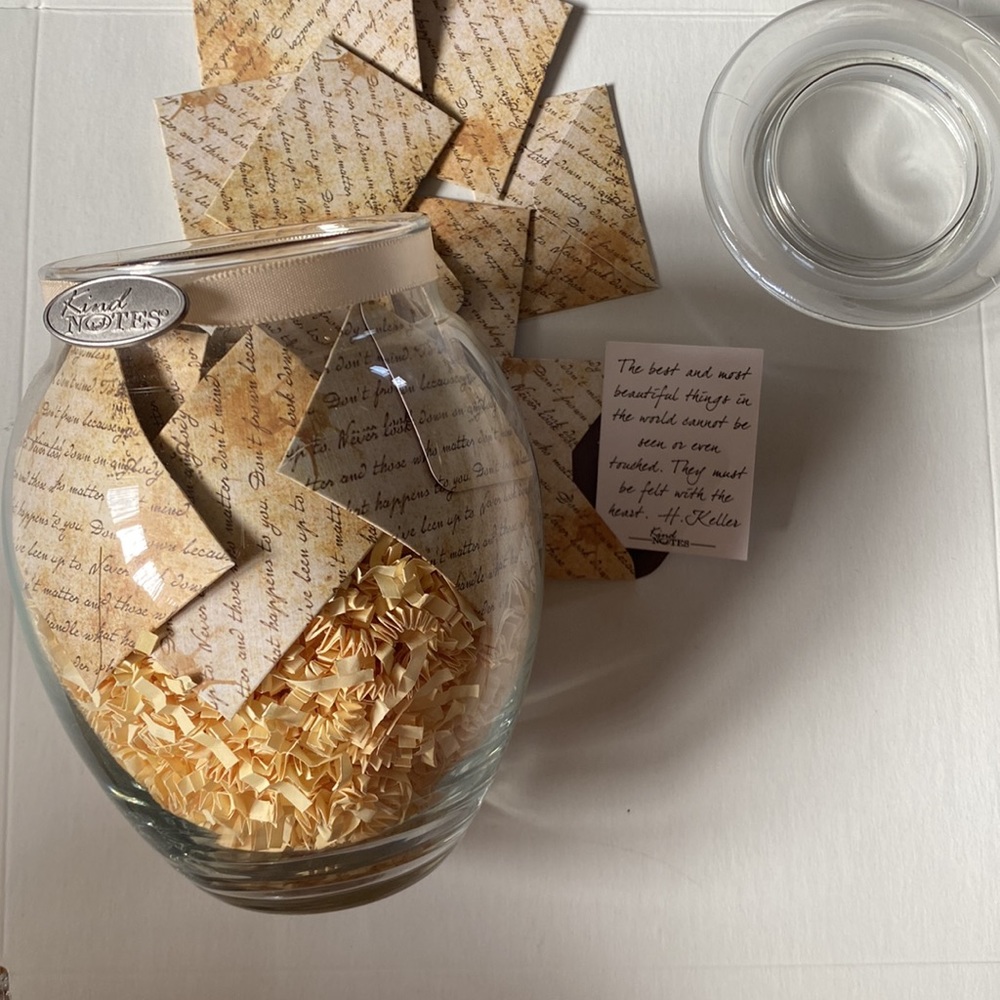 Kind Notes Jar with Inspirational Messages
